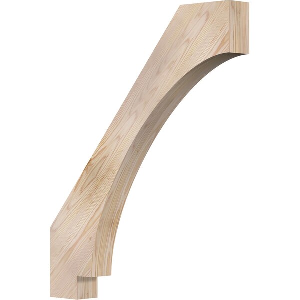 Ekena Millwork 3 1/2"W x 28"D x 34"H Imperial Smooth Knee Brace, Douglas Fir BRC04X28X34IMP00SDF - main